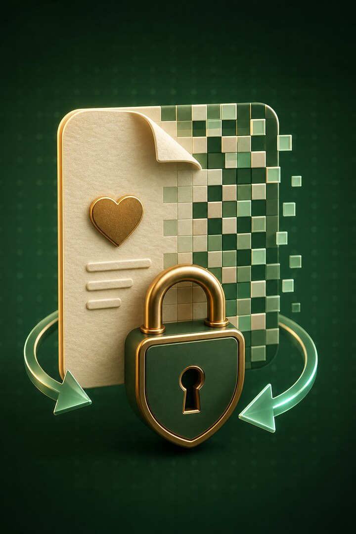 Encrypt Text or Message Converting To an Image featured illustration