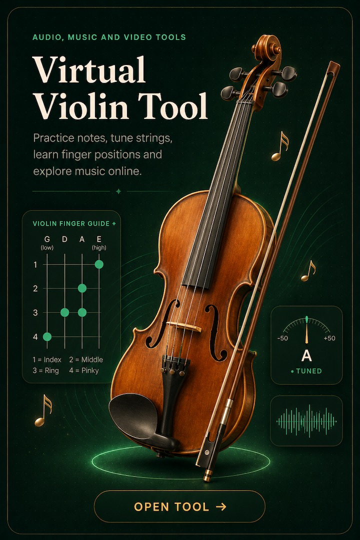 Online Violin: Play, Record and Download featured illustration