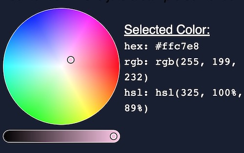 online colorpicker