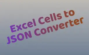 Excel to JSON