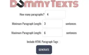 dummy text generator
