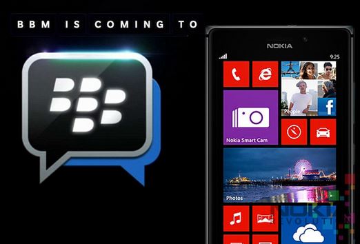 After Android and iOS, BlackBerry Messenger for windows phone