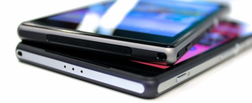 xperia z2 and z1compact smartphone
