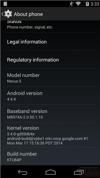 Google released a new Android OS update, Android 4.4.4