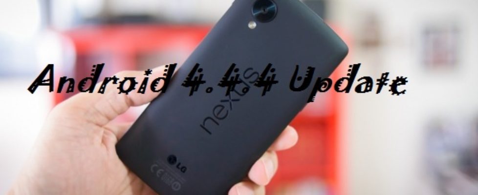 nexus 5 Android 4.4.4 OTA update