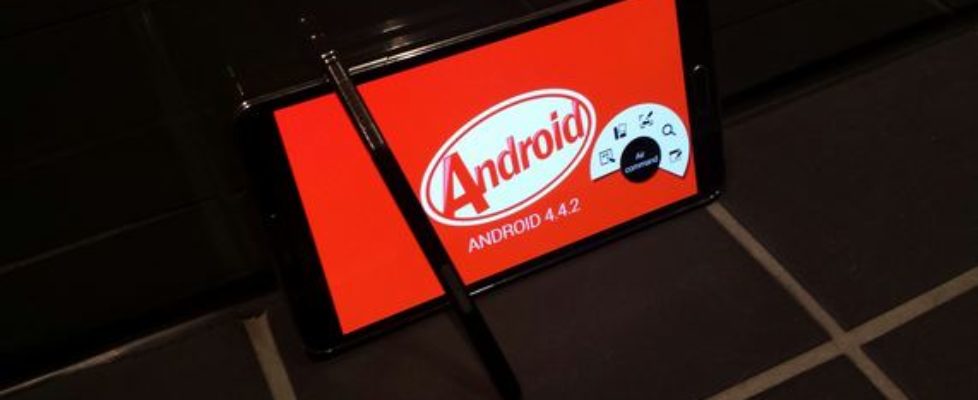 Android Kitkat update for Samsung devices