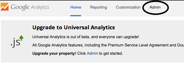 addingg site in google analytics