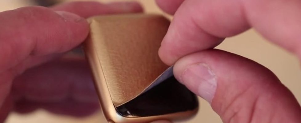 turn apple watch into gold edition