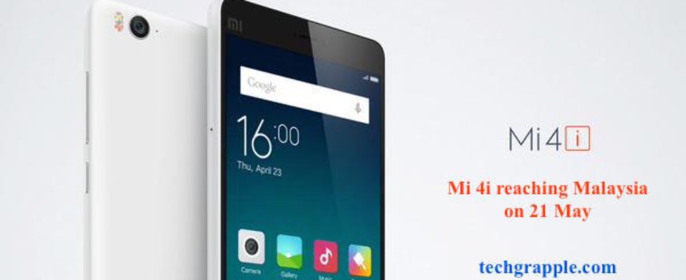 Mi 4i laucng date in malaysia