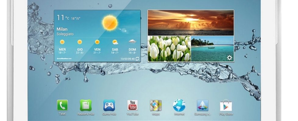 Samsung Tablet with 4GB RAM and intel atom processor
