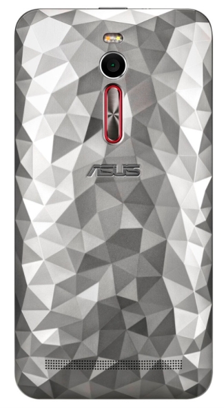 Asus Zenfone 2 in crystal-inspired Drift Silver color