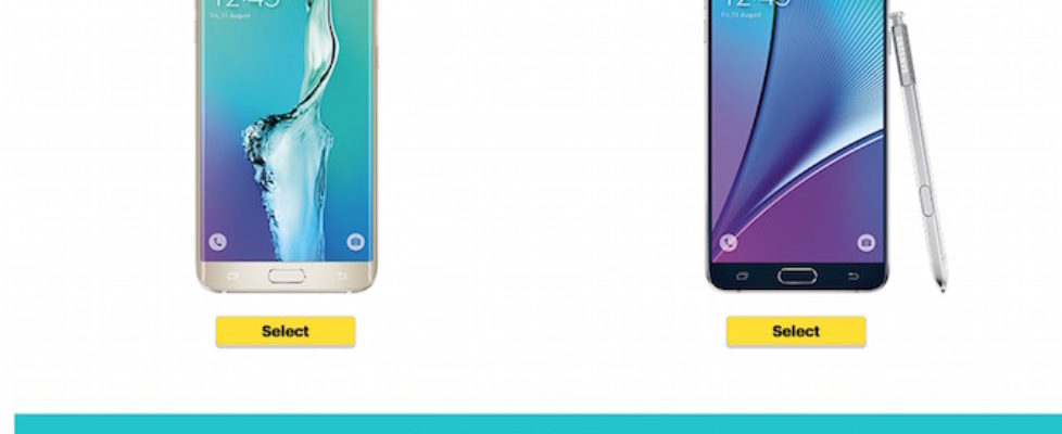 Preorder Samsung Galaxy Note 4 and S6 Edgle Plus
