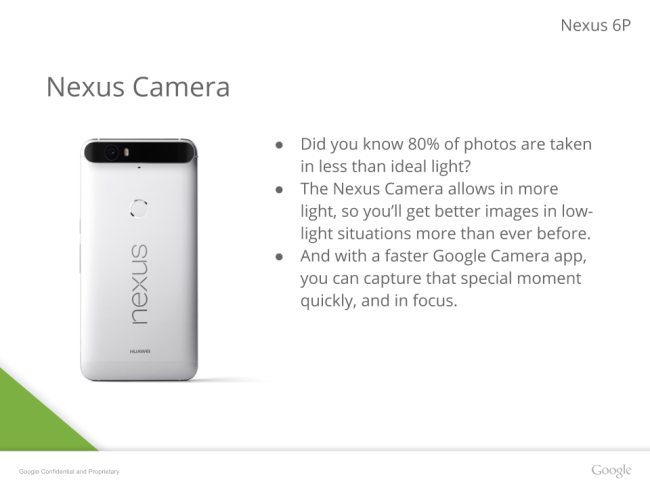 Google Nexus 6P camera