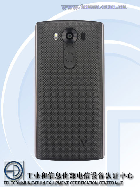 LG V10 Back