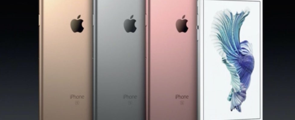 iPhone 6s color option