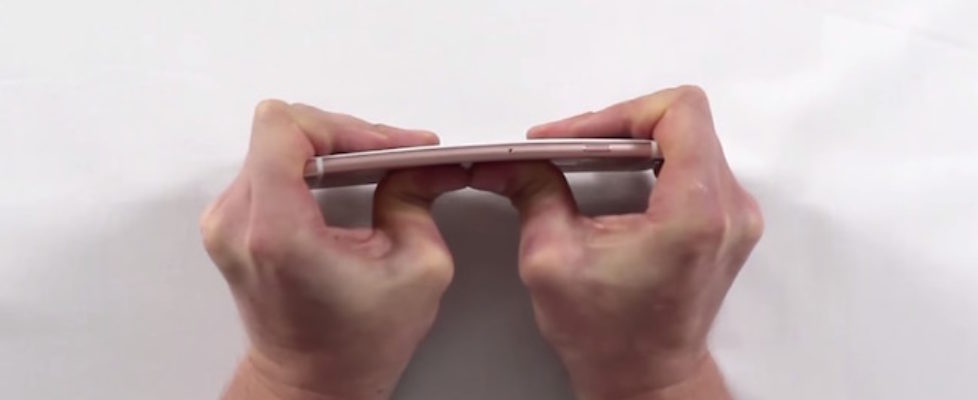 iPhone 6s plus bend and 4K video test