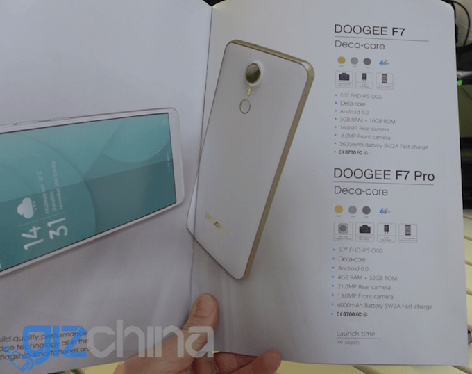 Doogee F7 and F7 Pro
