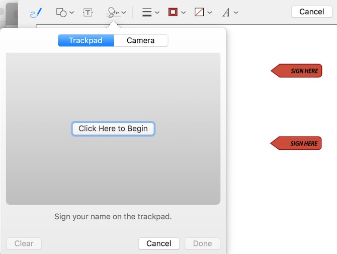 OS X Tips : How to sign any PDF File / Document in Mail