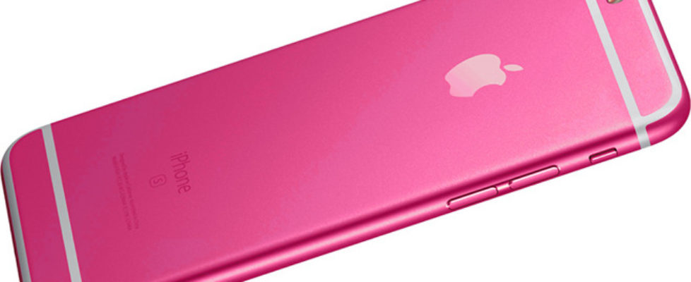 iPhone 5Se Pink Color
