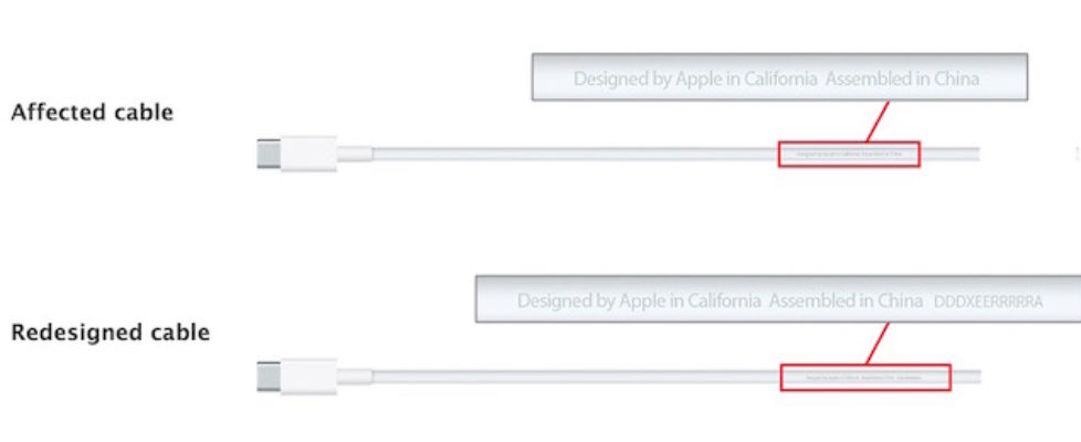 Apple USB-C Cable replacement program