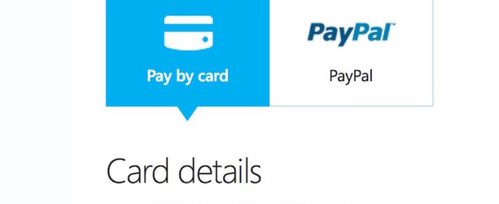 Delete Payment Method from Skype and Microsoft