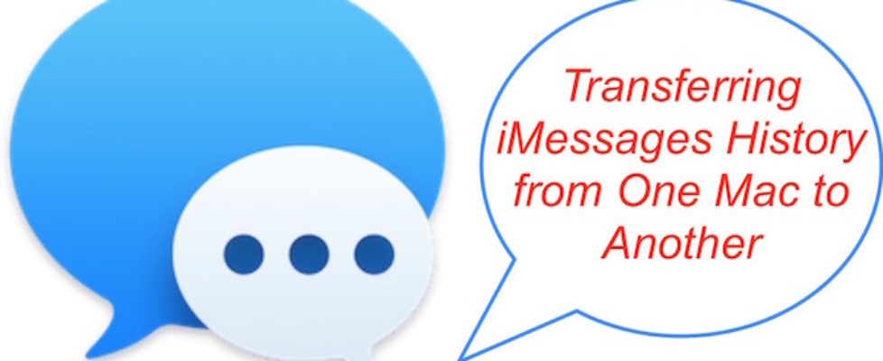 iMessages History transfer