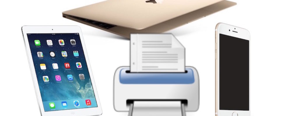 AirPrint to print from ipad mac iPod touch and ipad