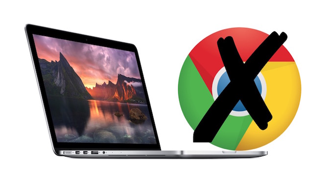 Avoid Chrome on Mac