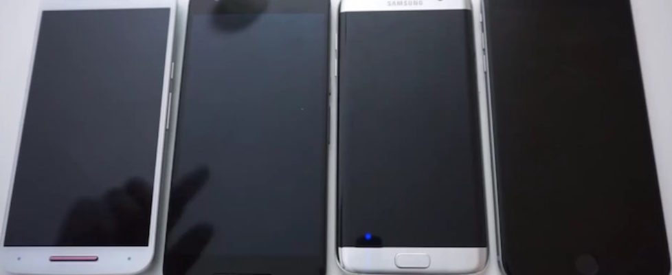 Galaxy S7 Edge vs iPhone 6s Plus vs Moto x Pure vs Nexus 6P