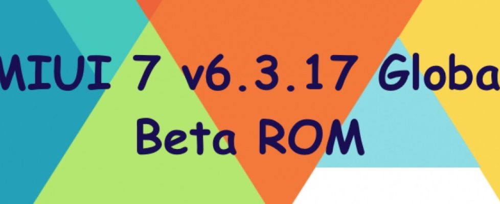 MIUI 7 Global Beta ROM