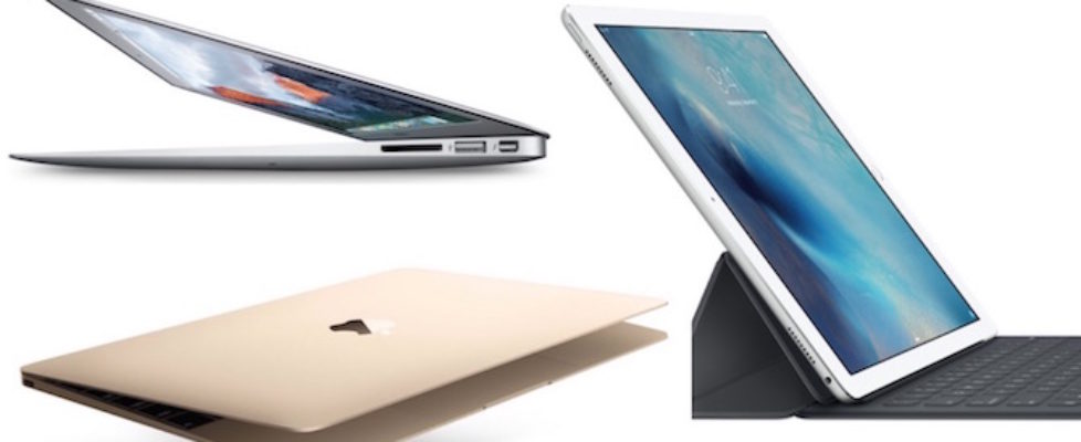 MacBook Air Retina iPad pro