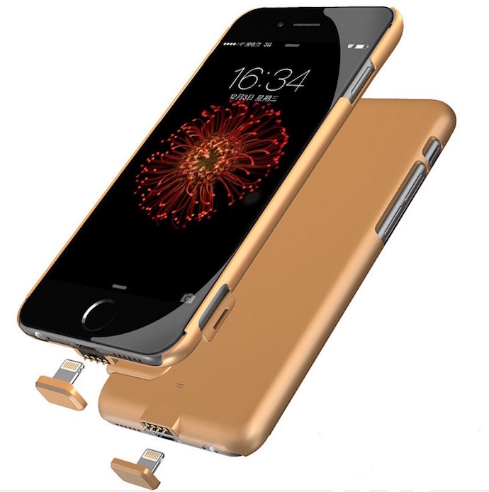 iPhone case with power bank