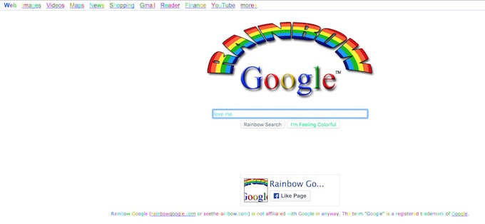 Google Rainbow