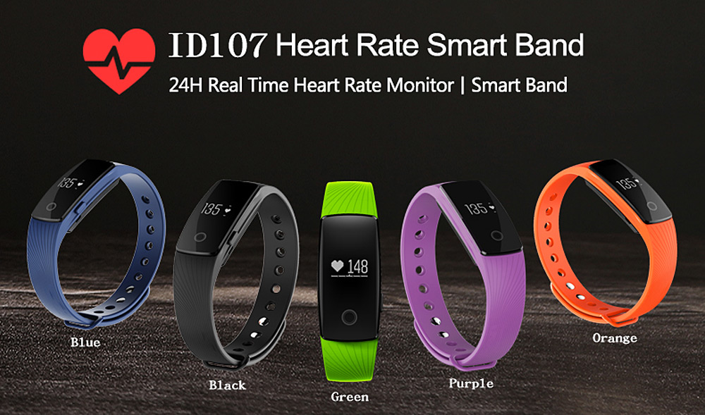 ID107 Smartwatch Wrist Band