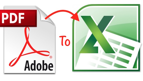PDF to Excel convert
