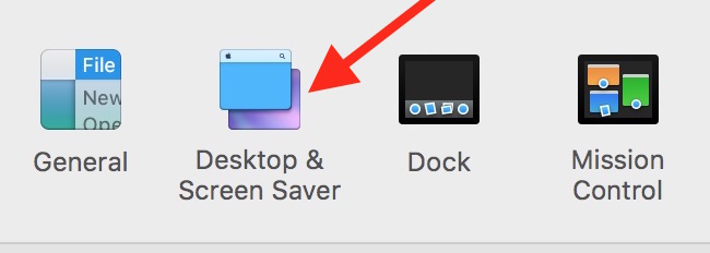 Screen saver option