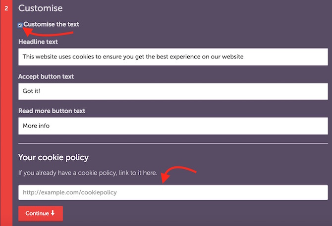 Cookie Policy Detail