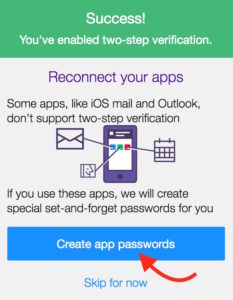 How to enable 2-step verification for Yahoo Mail
