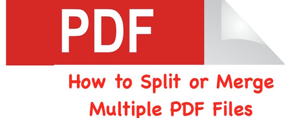 PDF Merger and Splitter tools and apps