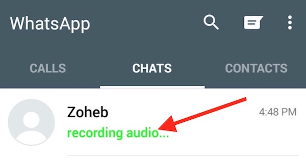 Disable Recording