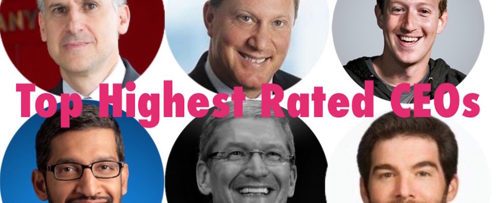 HIghest Rated CEOs top