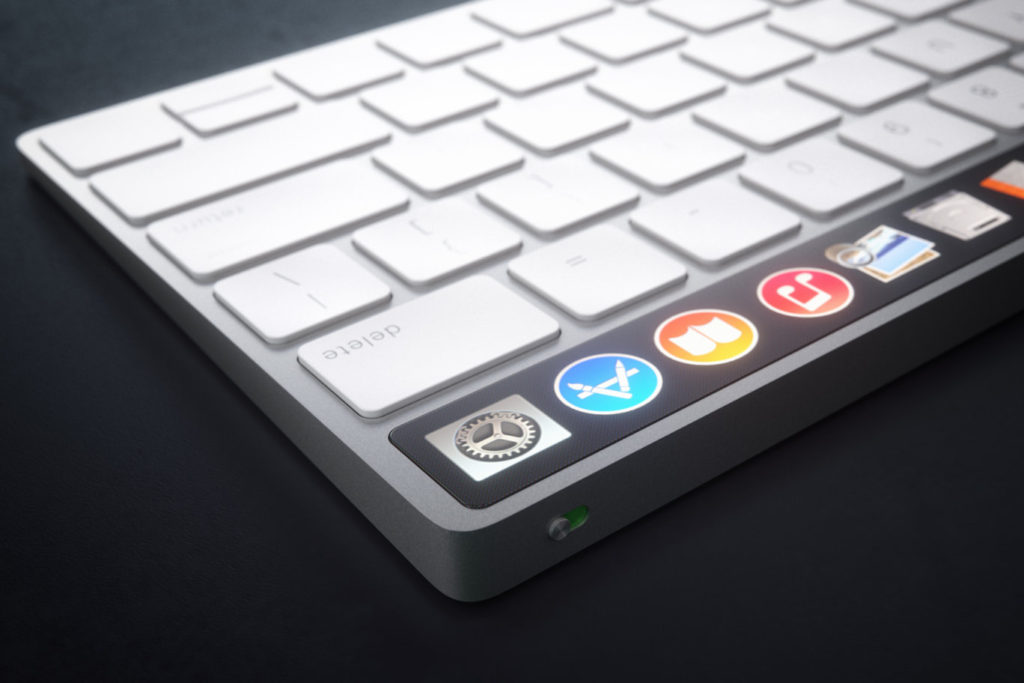 Apple Magic Keyboard with OLED Touch Bar : Concept Design