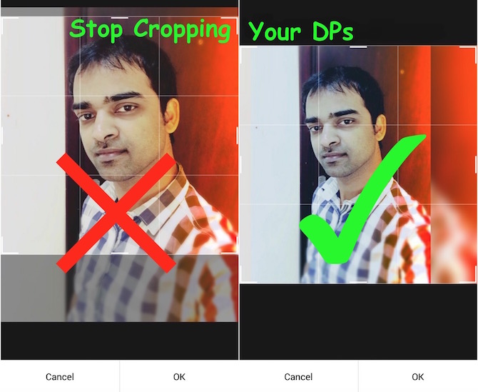 Stop Cropping DPS