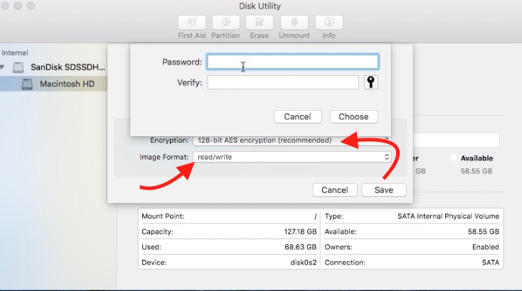 Encrypt Mac Folder
