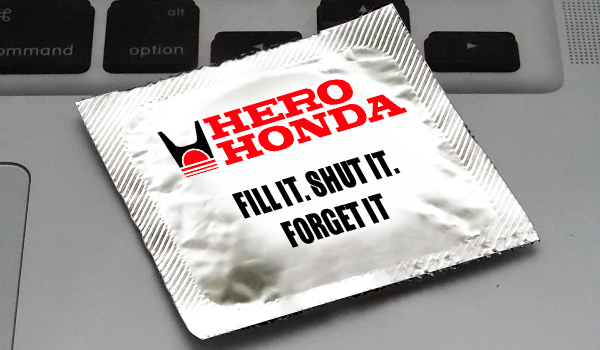 Hero Honda Condom