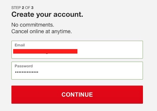 Netflix Login User Password