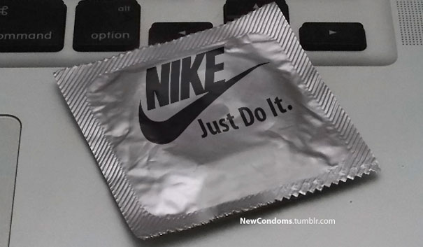 Nike Condom Slogan