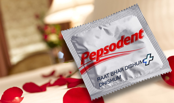 Pepsodent condom