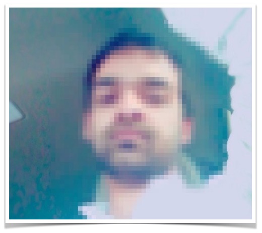 Pixelated image sample