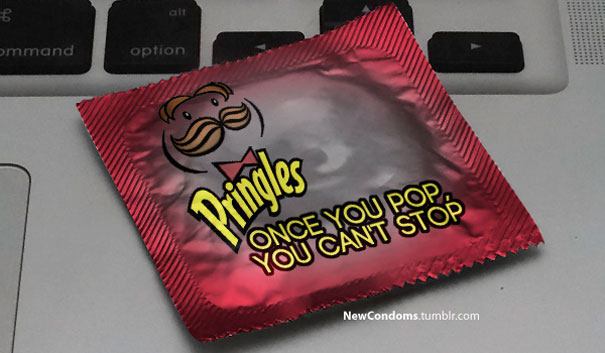 Pringles condom